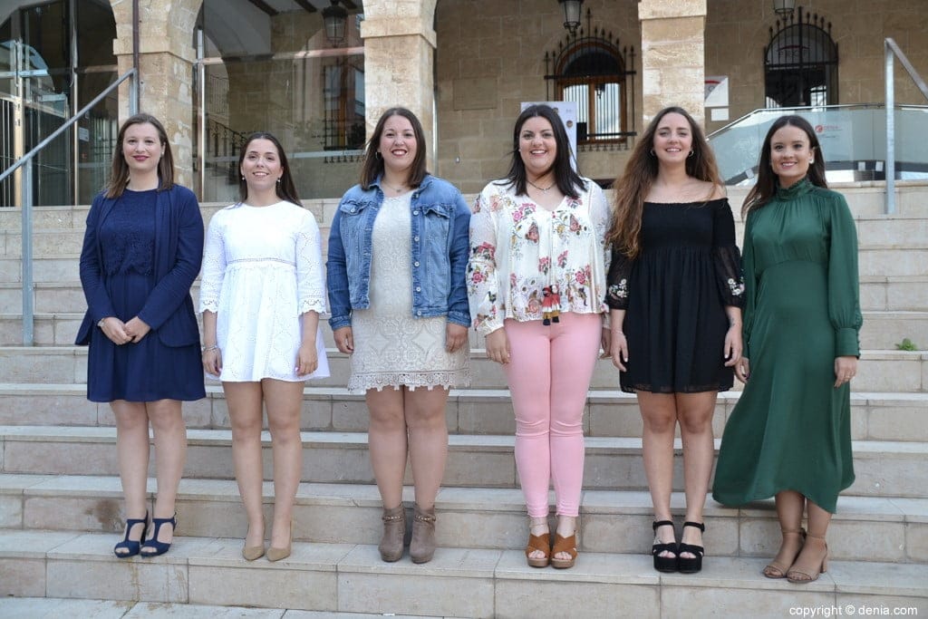 Dénia elige hoy a sus falleras mayores para el año 2019 3 04 candidatas a fallera mayor de denia 2019 2