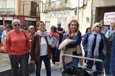 Manifestación IaioFlautas de la Marina Alta en Dénia