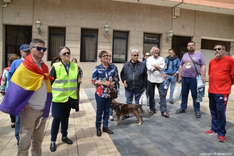 Manifestación IaioFlautas de la Marina Alta en Dénia