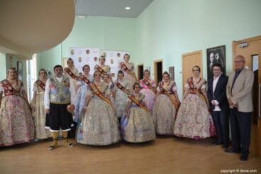 Despedida de las falleras mayores de Dénia 2018 – Falleras Mayores y Cortes