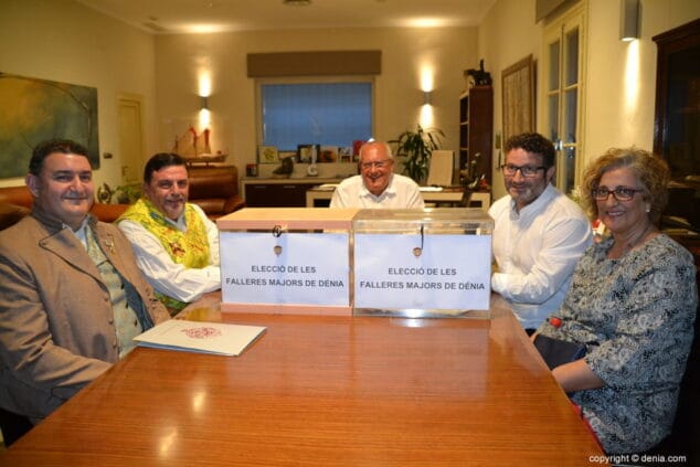 07 eleccion falleras mayores de denia 2019 recuento de votos