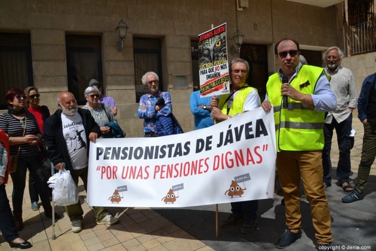 Manifestación IaioFlautas de la Marina Alta en Dénia