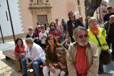 Manifestación IaioFlautas de la Marina Alta en Dénia