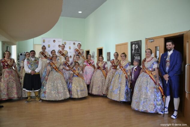 15 despedida de las falleras mayores de denia 2018 cargos baix la mar 2018