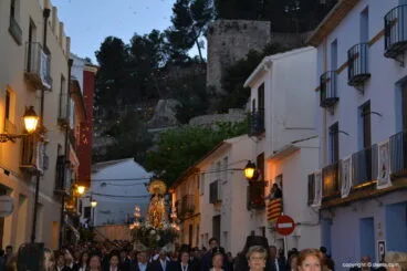 Procesión de los Desamparados Dénia 2018 – Ofrenda de la falla Baix la Mar