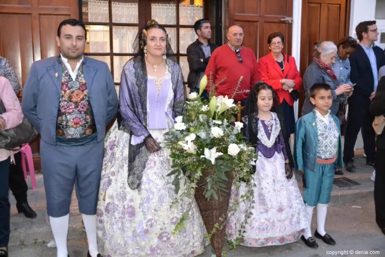Procesión de los Desamparados Dénia 2018 - Ofrenda de la falla Baix la Mar