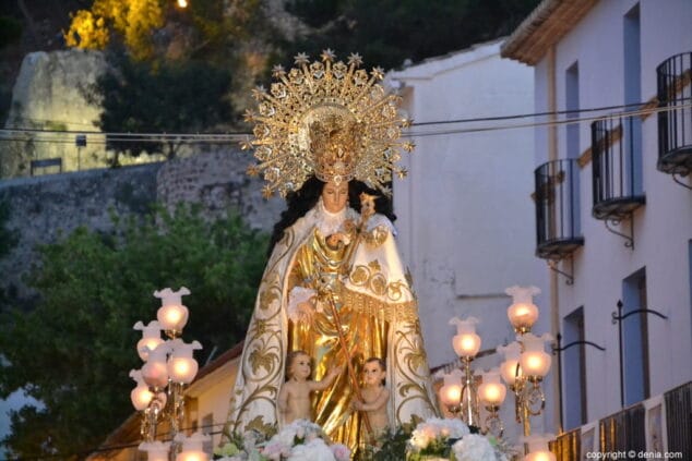 22 procesion de los desamparados denia 2018 virgen por la calle pont