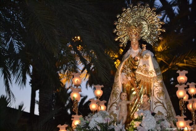 29 procesion de los desamparados denia 2018 recorrido de la virgen