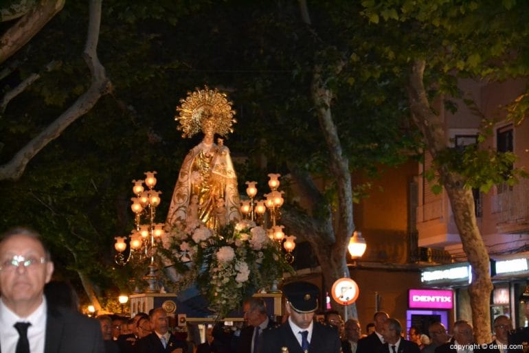 Procesión de los Desamparados Dénia 2018 - calle Marqués de Campo
