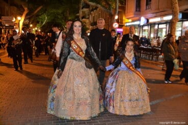 Procesión de los Desamparados Dénia 2018 – falleras mayores de Dénia