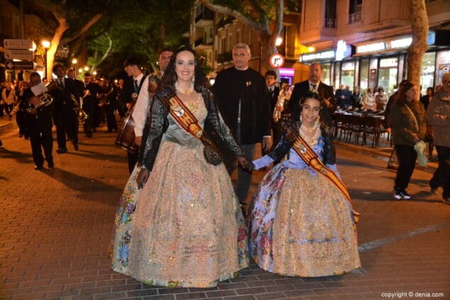 42 procesion de los desamparados denia 2018 falleras mayores de denia