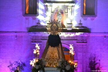 Procesión de los Desamparados Dénia 2018 – espectáculo de luces