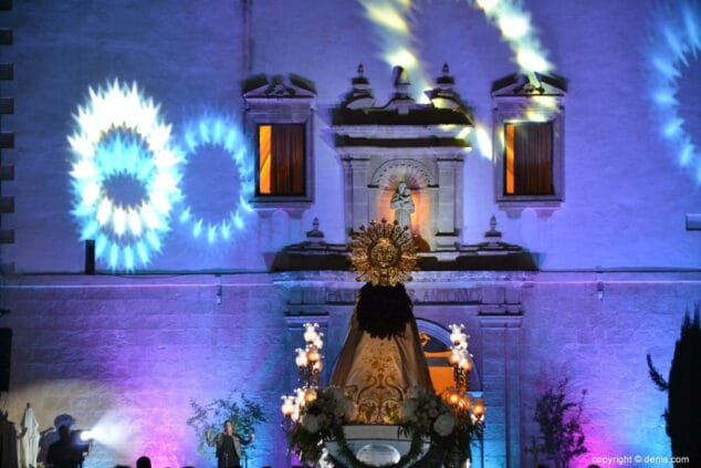 48 procesion de los desamparados denia 2018 llegada a la iglesia