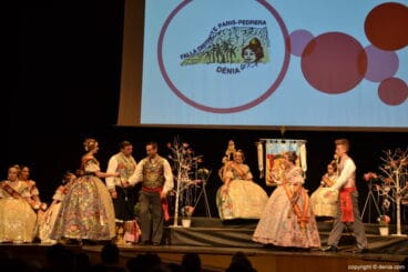 Despedida de las falleras mayores de Dénia 2018 – Pleitesía falla París Pedrera