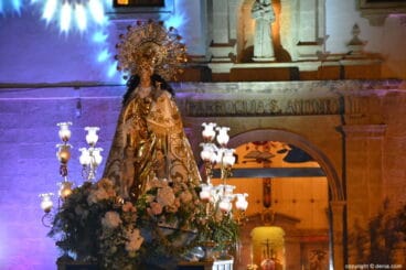Procesión de los Desamparados Dénia 2018 – llegada a la iglesia