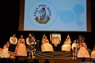 Despedida de las falleras mayores de Dénia 2018 – Pleitesía falla Port Rotes