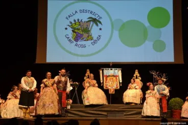 Despedida de las falleras mayores de Dénia 2018 – Pleitesía falla Camp Roig
