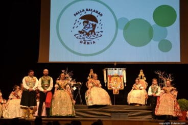Despedida de las falleras mayores de Dénia 2018 – Pleitesía falla Saladar