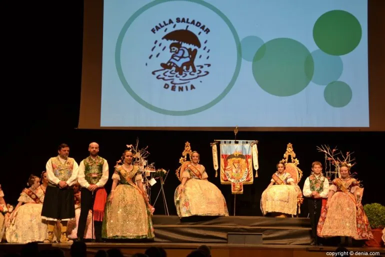 Despedida de las falleras mayores de Dénia 2018 - Pleitesía falla Saladar