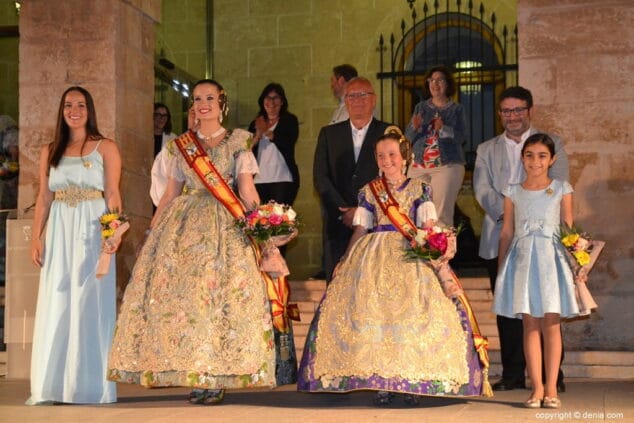 60 eleccion falleras mayores de denia 2019 con las falleras mayores de denia 2018