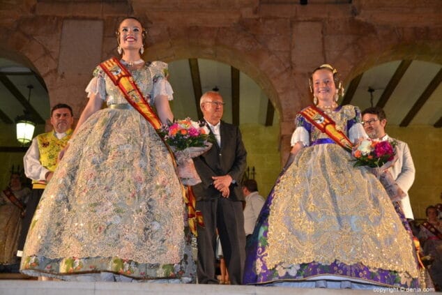 62 eleccion falleras mayores de denia 2019 amparo y neus