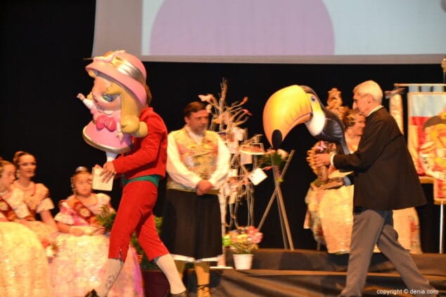 66 despedida de las falleras mayores de denia 2018 ninots indultats