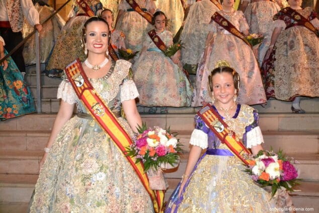 68 eleccion falleras mayores de denia 2019 amparo y neus