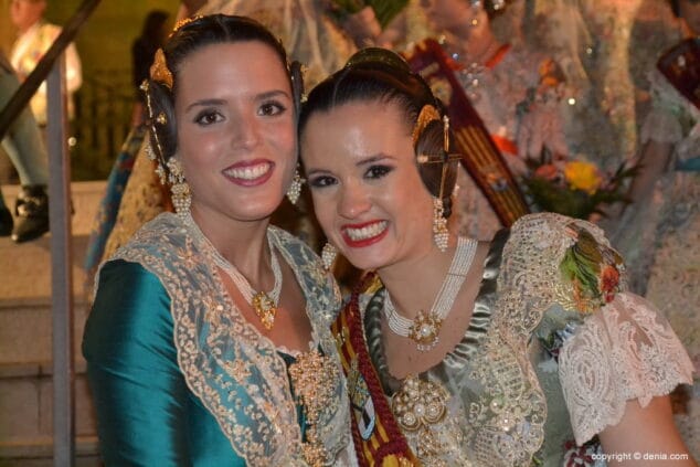 72 eleccion falleras mayores de denia 2019 amparo y maria
