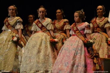 Despedida de las falleras mayores de Dénia 2018 – Cortes de honor