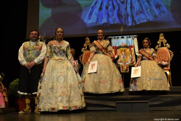 77 despedida de las falleras mayores de denia 2018 lorena paris