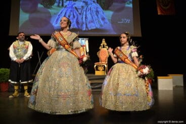 78 despedida de las falleras mayores de denia 2018 melani y carla
