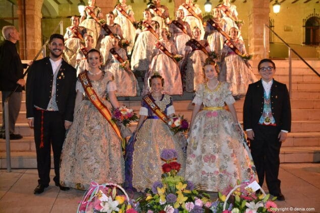 83 eleccion falleras mayores de denia 2019 cargos falla diana 2019