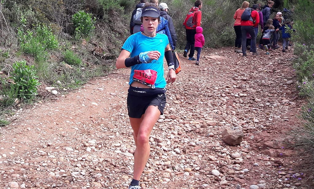 aida perez en plena carrera