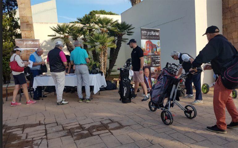 Ambiente en el campo La Sella Golf