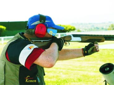 Andrés Fernández durante una competición