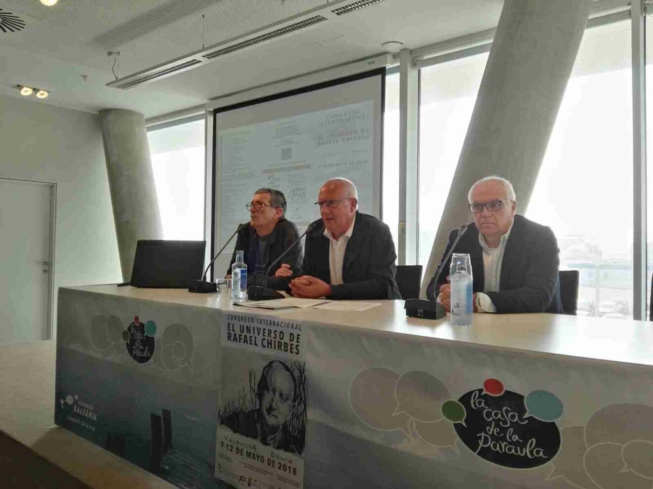 Apertura del congreso sobre Rafael Chribes