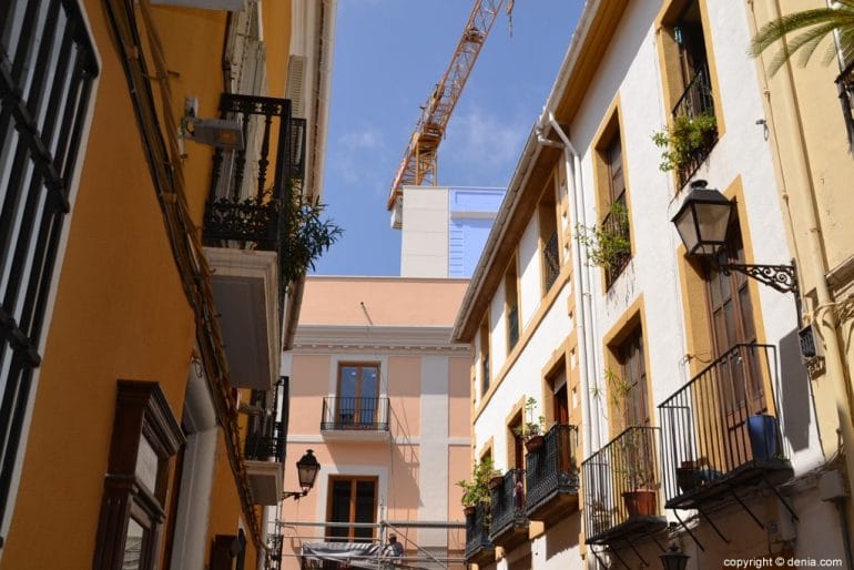 Avanzan las obras de la casa de la calle San José