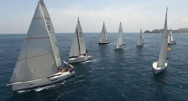 barcos particpantes en la regata banco de espana