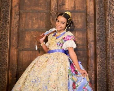 carla vinaroz fallera mayor infantil de denia 2018