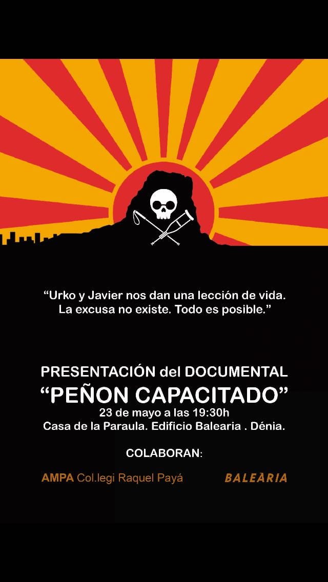 cartel documental penon capacitado