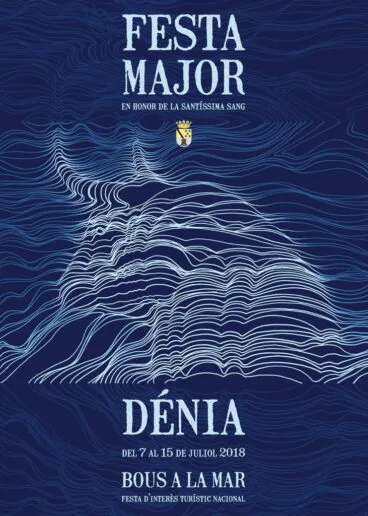 Cartel Fiestas Mayores Dénia 2018