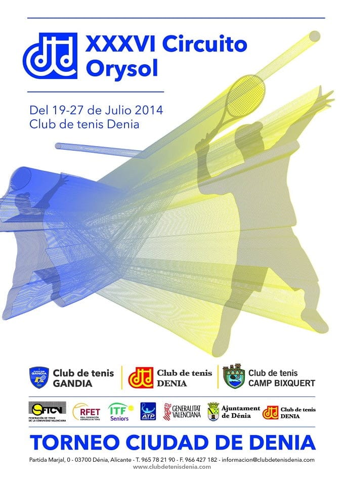 cartel torneo ciudad denia circuito orysol 2017