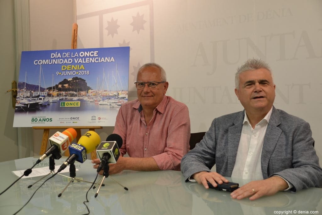 celebracion en denia del dia de la comunidad valenciana de la once