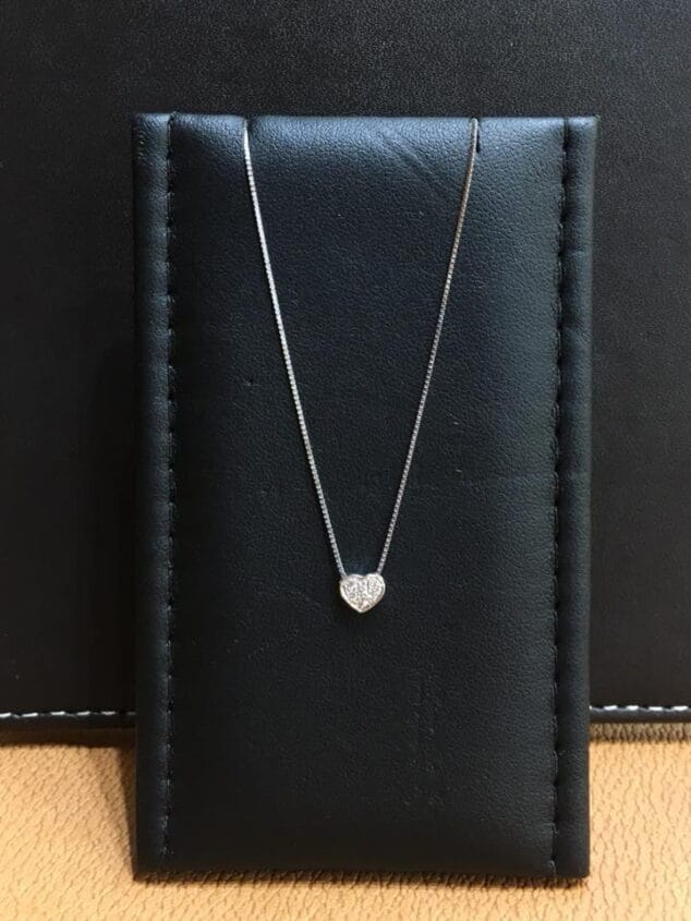 colgante corazon joyeria relojeria bonilla y argent showroom