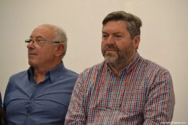 Concejales de Compromís en el acto del Día de la Fibromialgia