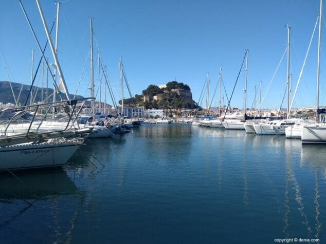 denia desde el puerto