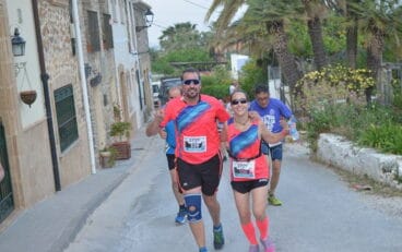 Dos atletas del Bernardos Trotters