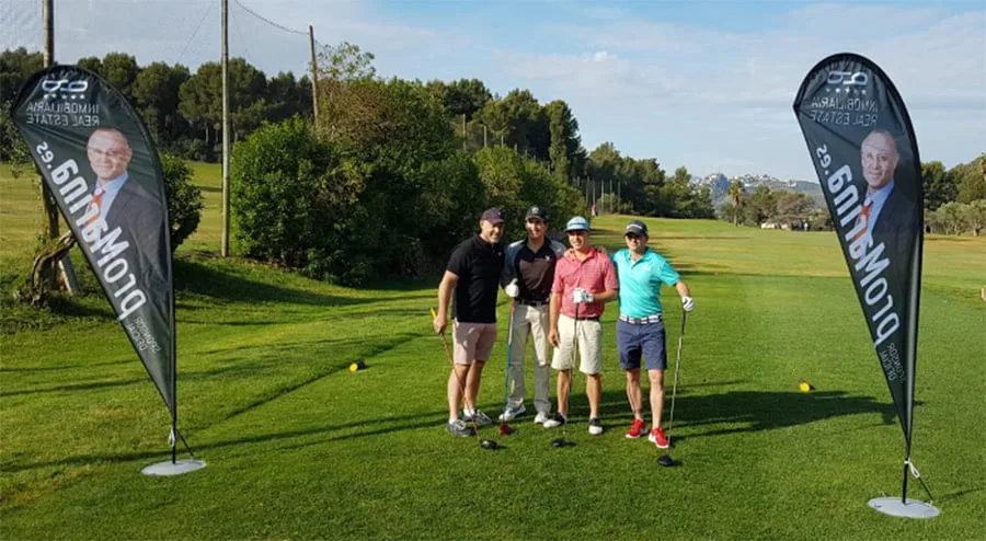 Rafa Herreros y Vicente Balaguer fueron los mejores en el 'I Open ProMarina-Roncato' 1 dos parejas durante un partido