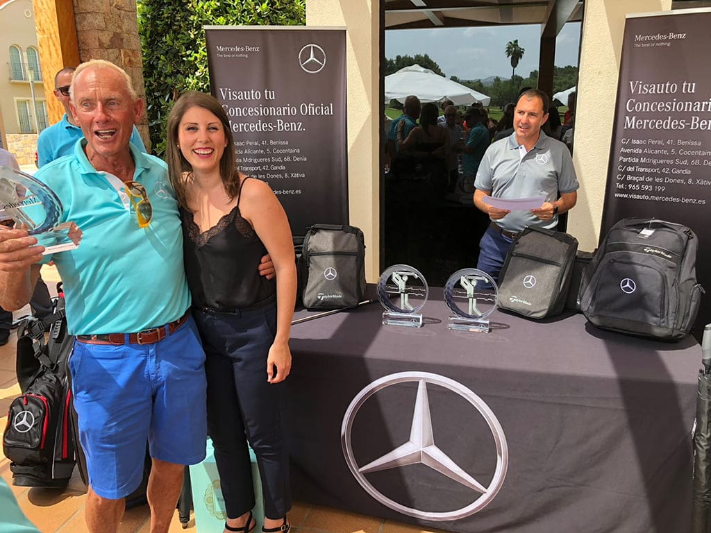 entrega de trofeos del torneo mercedes visauto 2018