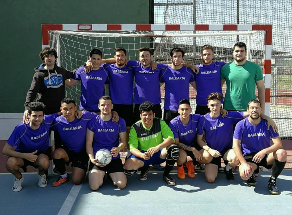 Equipo de Baleària campeón Liga Plata